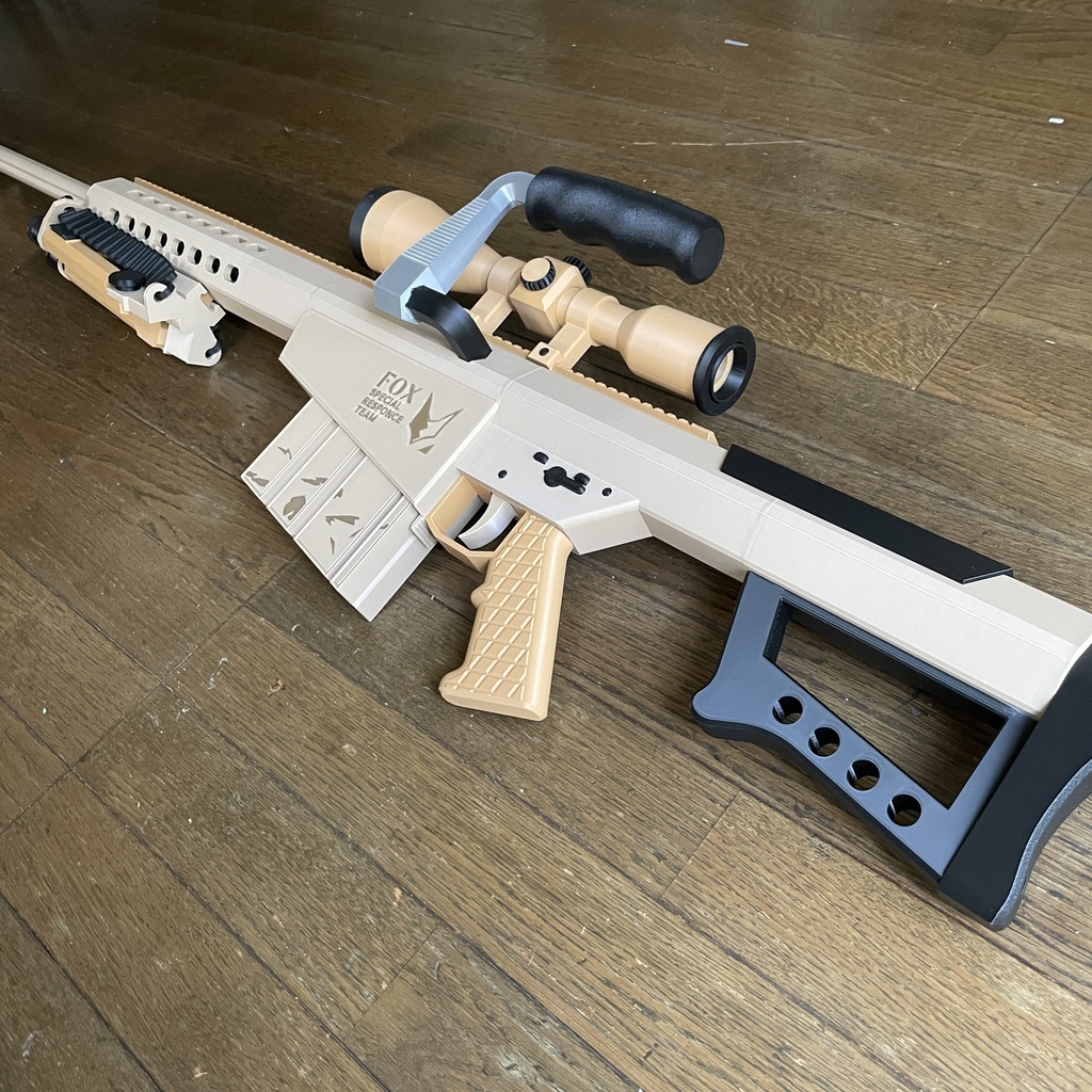 SRT FOX小隊 アレンジ固有武器 新デザイン 3Dプリンター製 鑑賞&コス向け