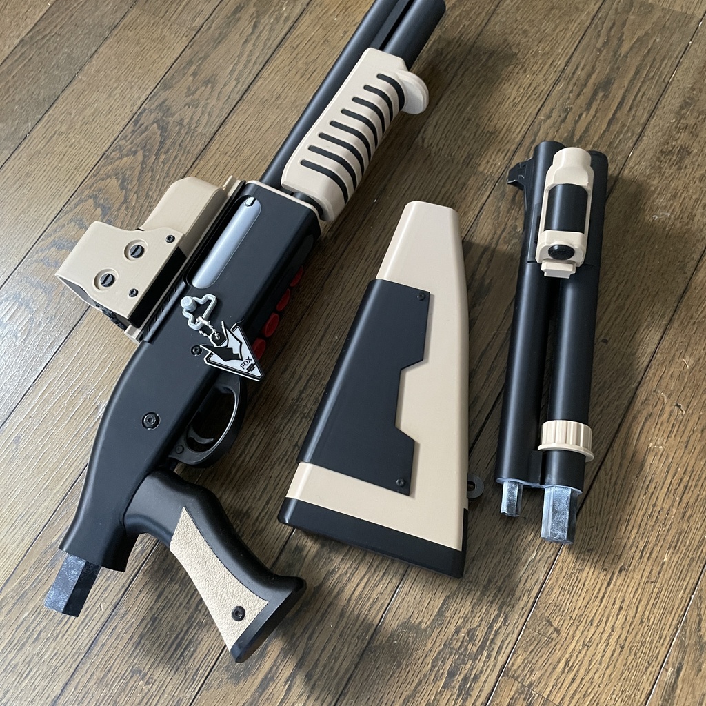 SRT FOX小隊 アレンジ固有武器 新デザイン 3Dプリンター製 鑑賞&コス向け