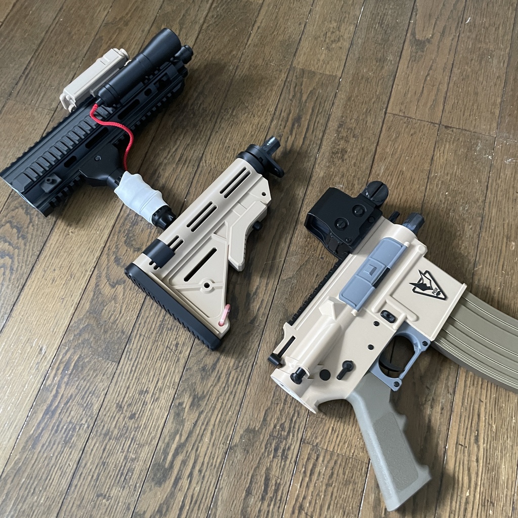 SRT FOX小隊 アレンジ固有武器 新デザイン 3Dプリンター製 鑑賞&コス向け