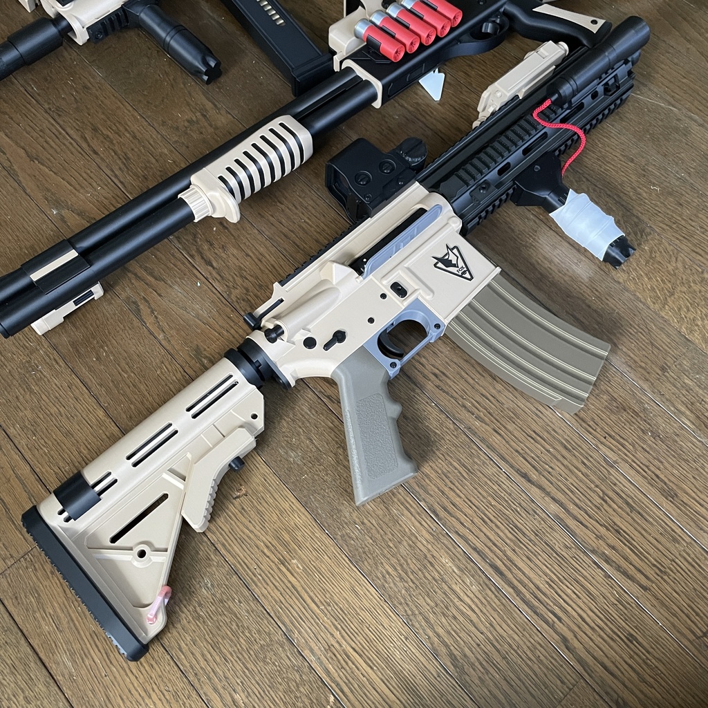 SRT FOX小隊 アレンジ固有武器 新デザイン 3Dプリンター製 鑑賞&コス向け