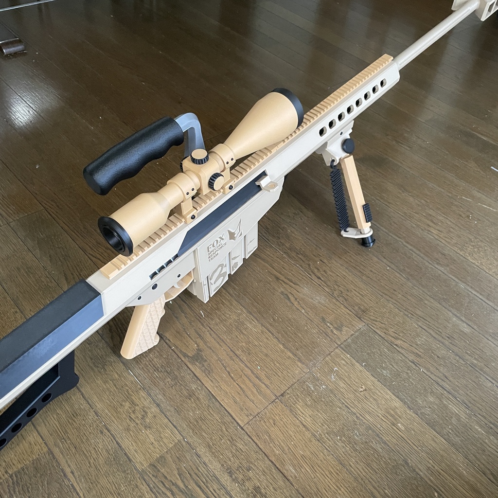 SRT FOX小隊 アレンジ固有武器 新デザイン 3Dプリンター製 鑑賞&コス向け