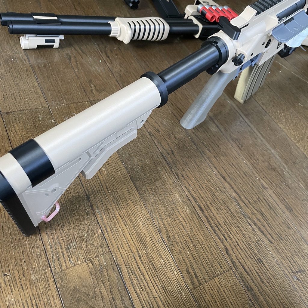 SRT FOX小隊 アレンジ固有武器 新デザイン 3Dプリンター製 鑑賞&コス向け