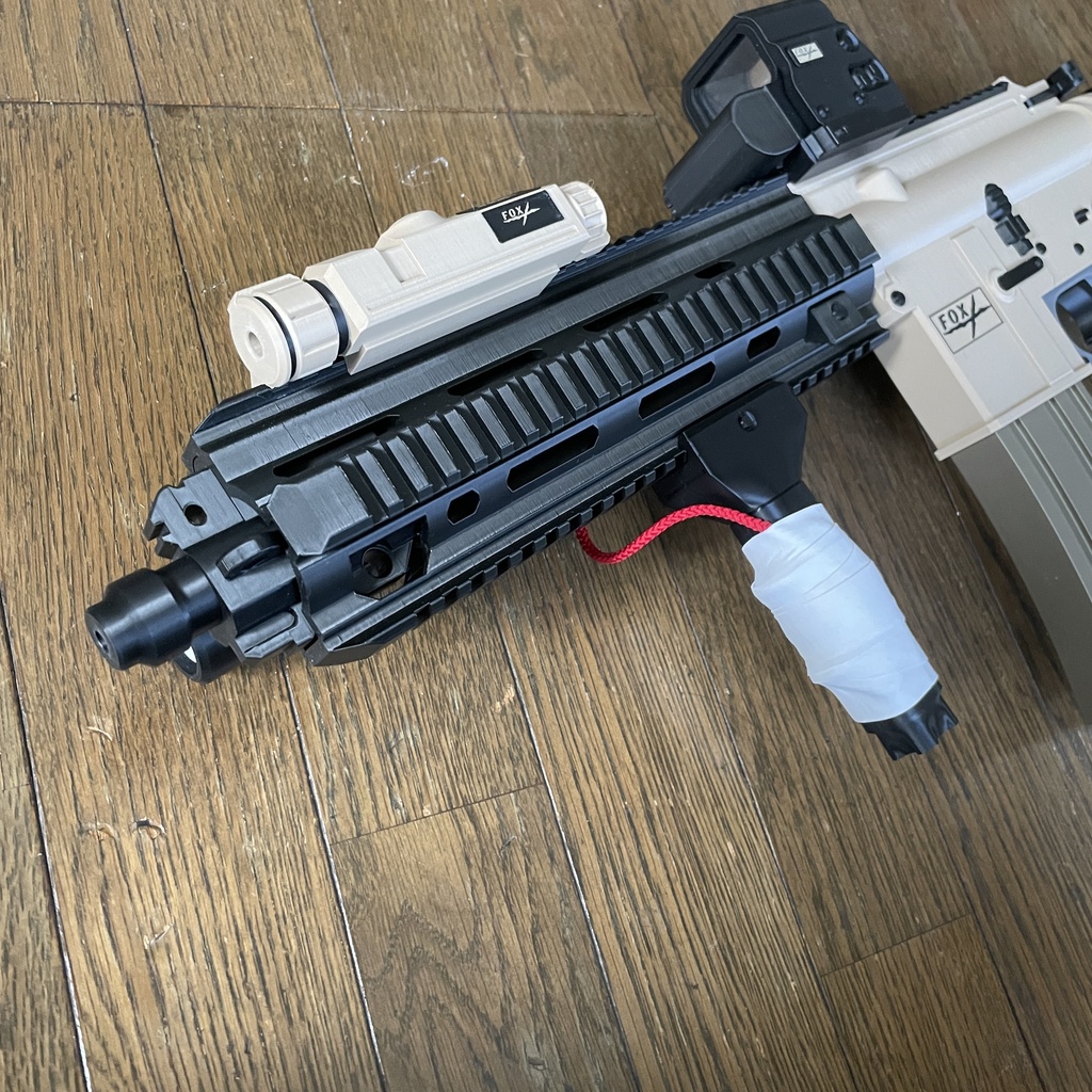SRT FOX小隊 アレンジ固有武器 新デザイン 3Dプリンター製 鑑賞&コス向け