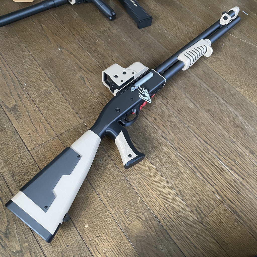 SRT FOX小隊 アレンジ固有武器 新デザイン 3Dプリンター製 鑑賞&コス向け