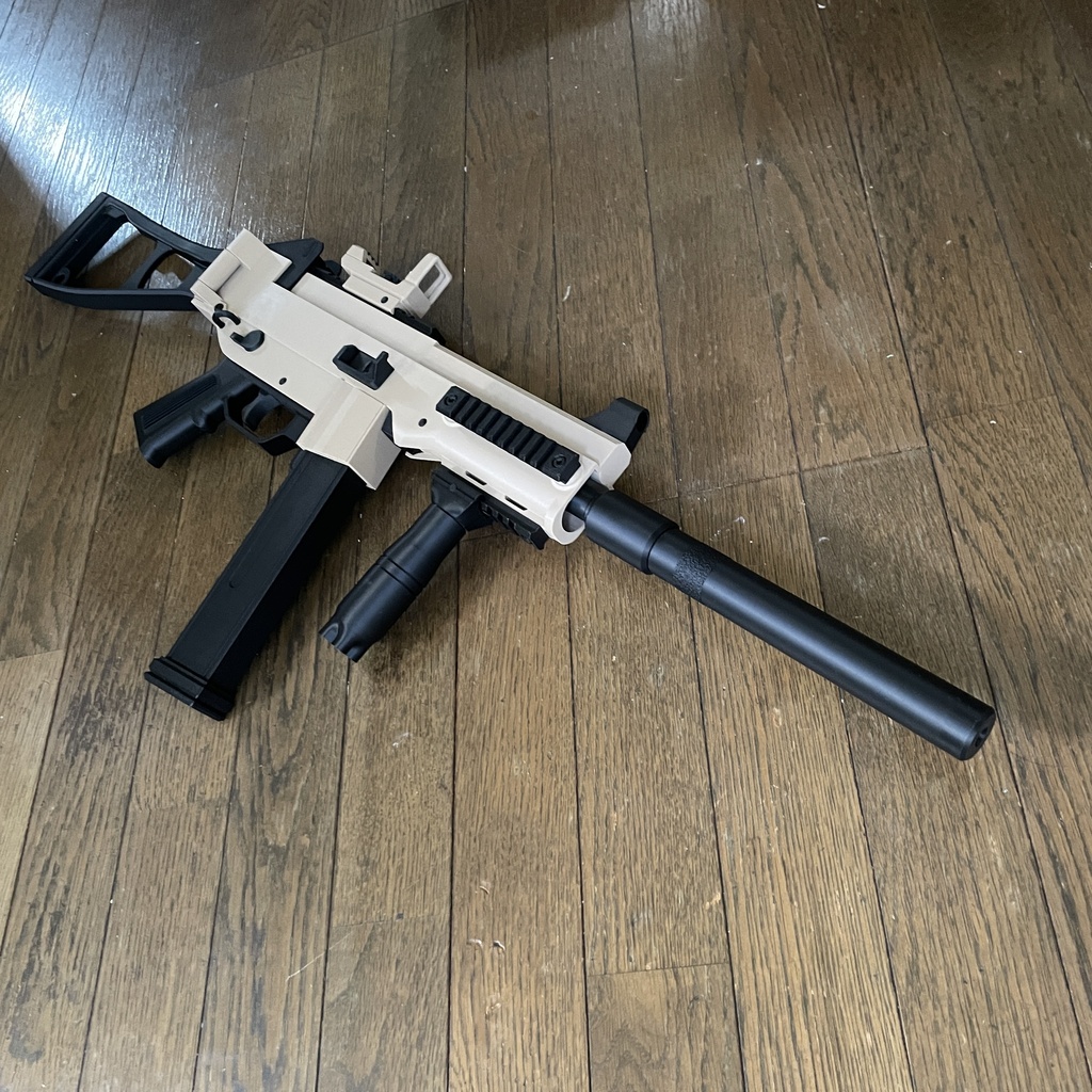 SRT FOX小隊 アレンジ固有武器 新デザイン 3Dプリンター製 鑑賞&コス向け