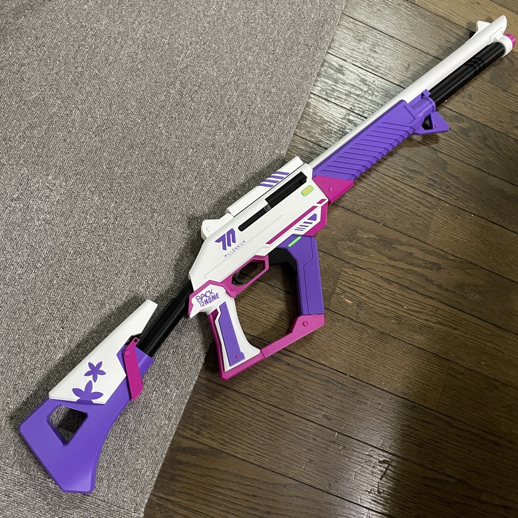 トレーニング部 スミレ 固有武器 3Dプリンター製