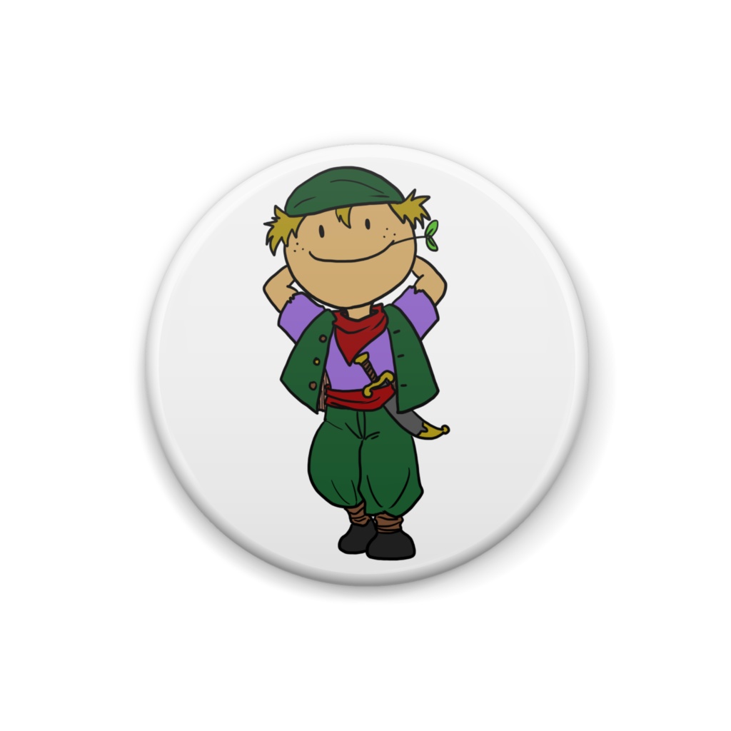 【RPG缶バッジ】シーフくん
