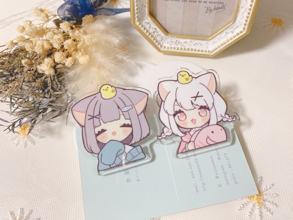 アクリルクリップ