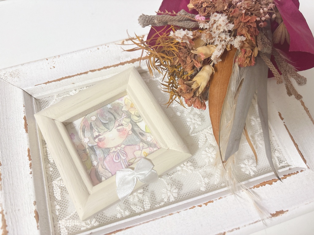 【原画】お花の子ミニ原画