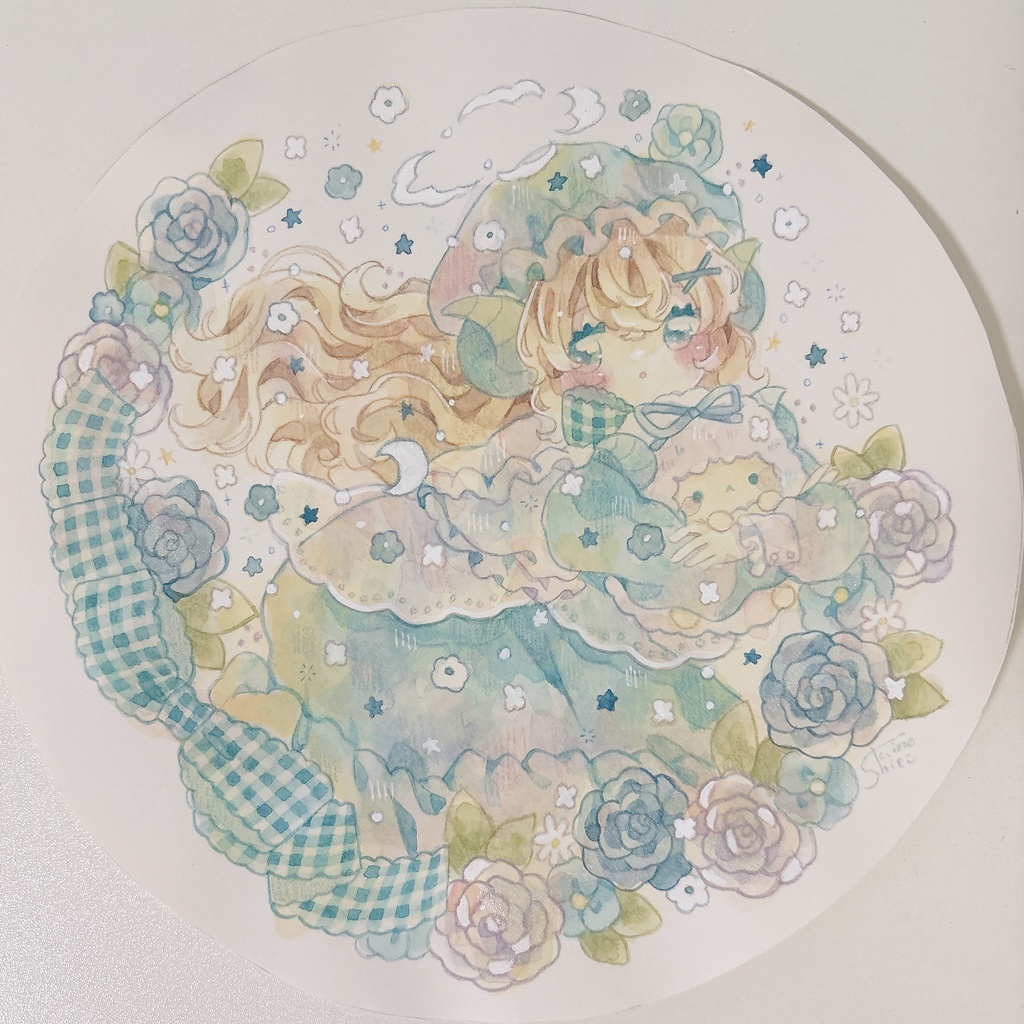 額なし原画(マット付きor大きめサイズ)