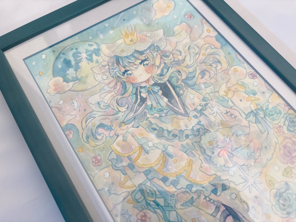 【原画】青い月明かり