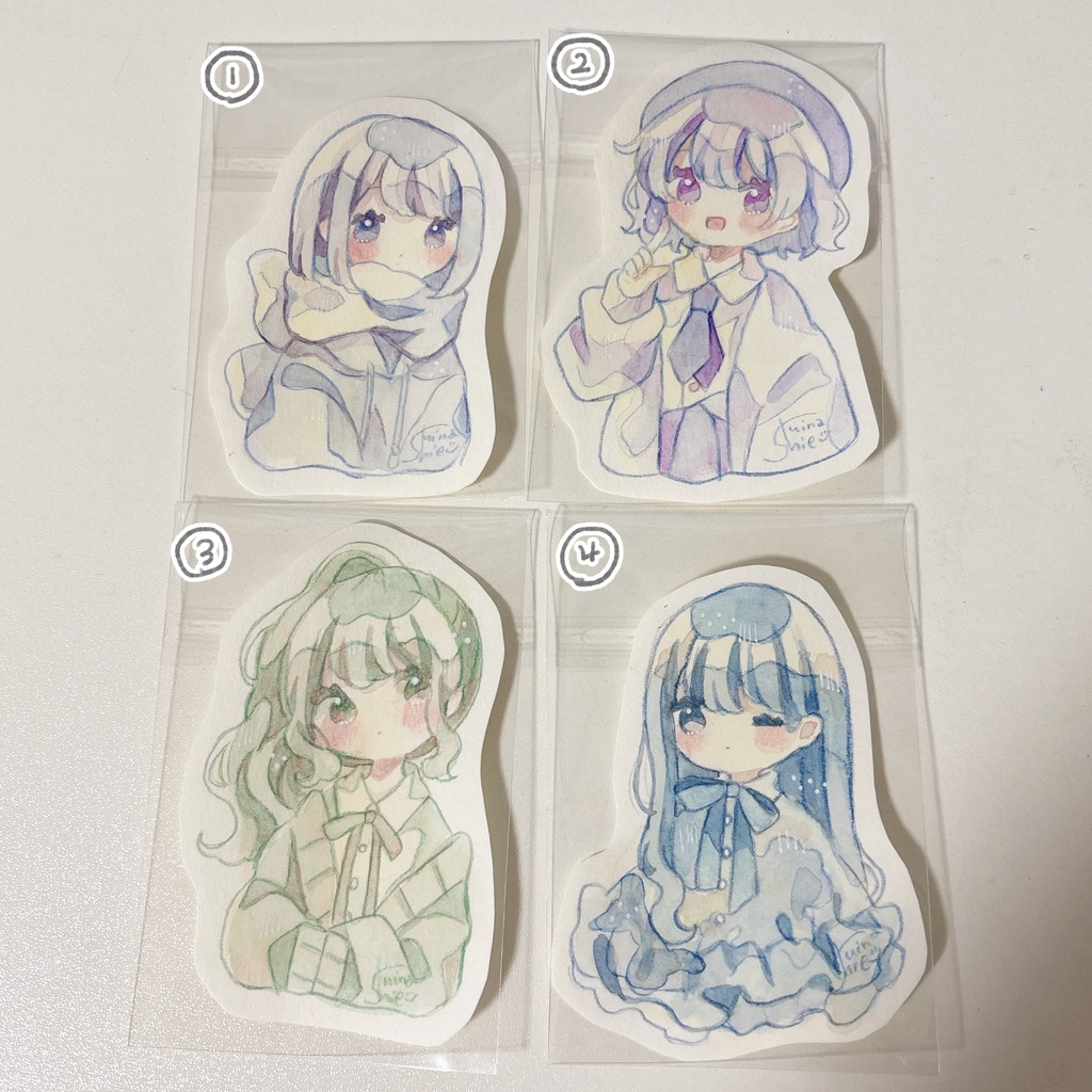 分離色ドローイング