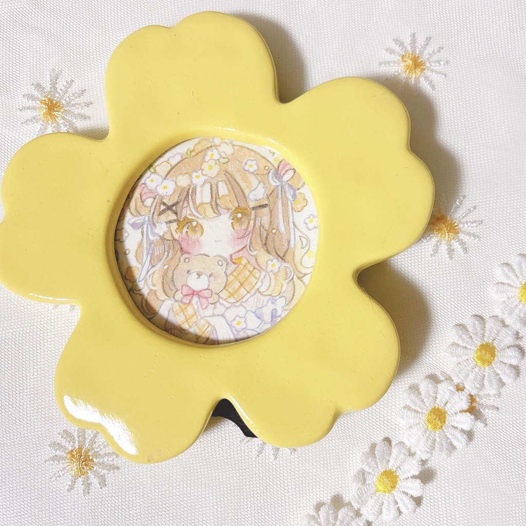 お花フレーム原画