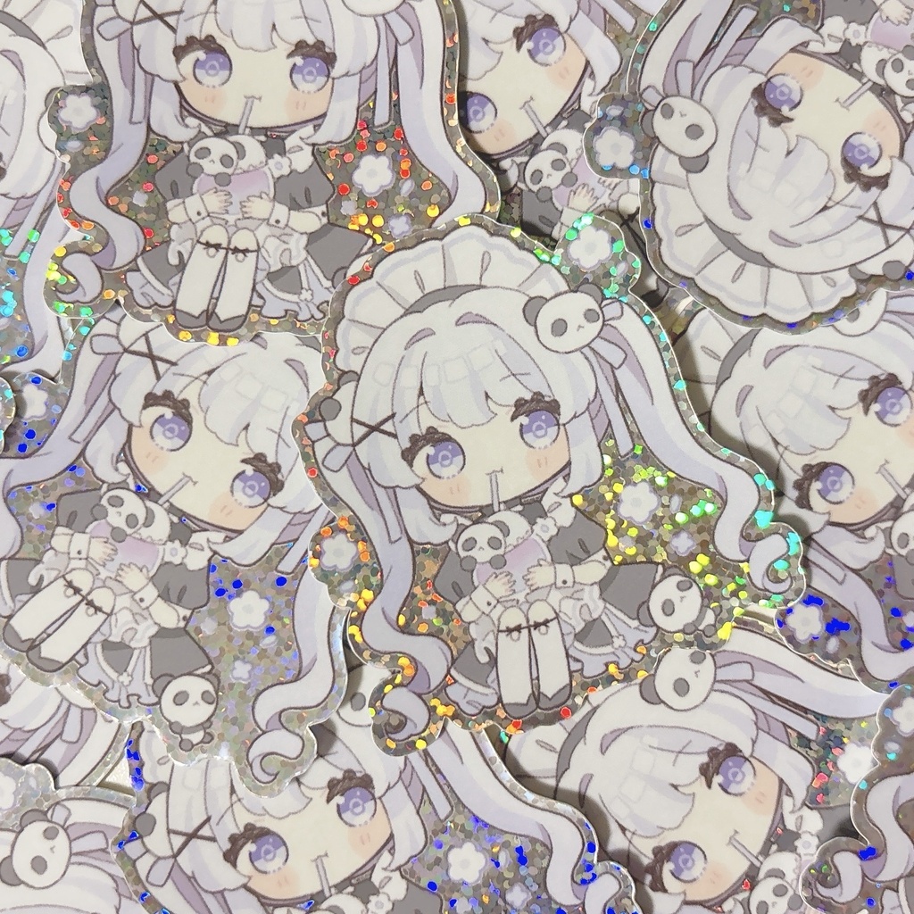 きらきらホログラムステッカー
