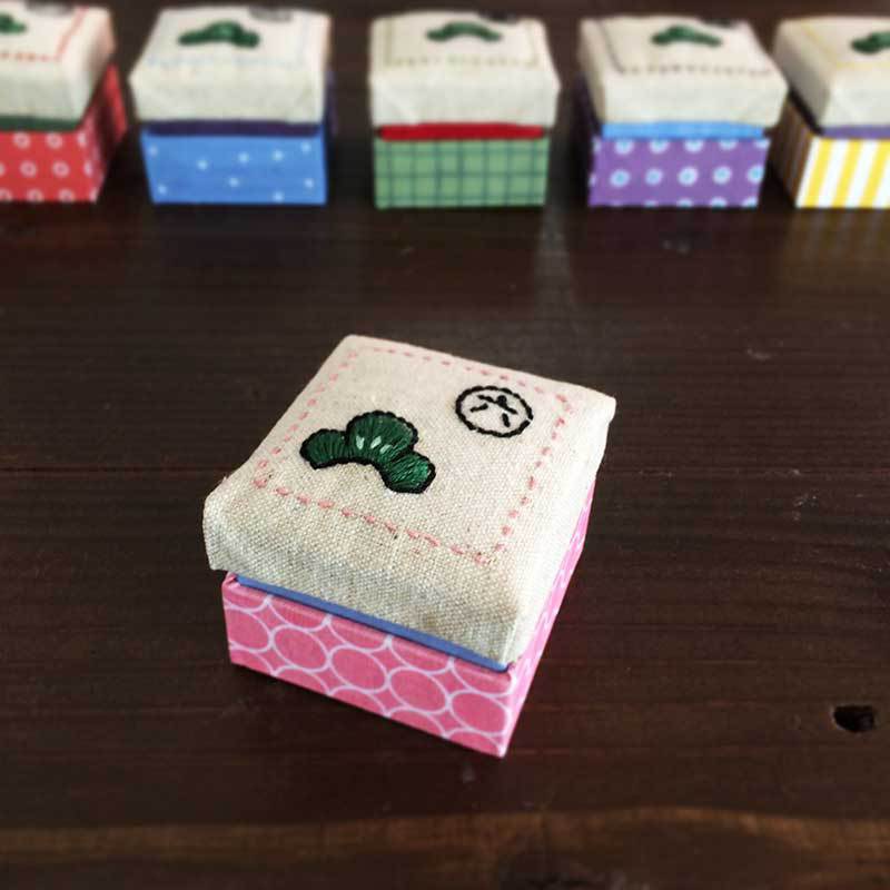 トド松小箱(ピンク×あお)