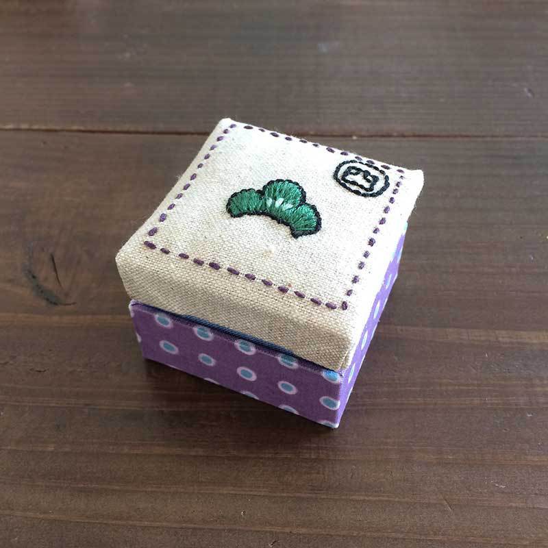 イチ松小箱(紫×あお)