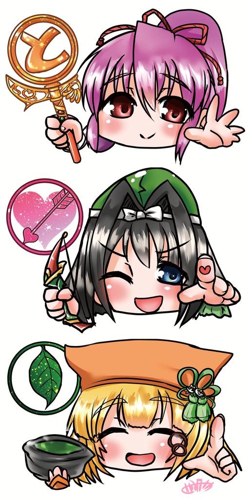 【C99】連結アクリルチャーム