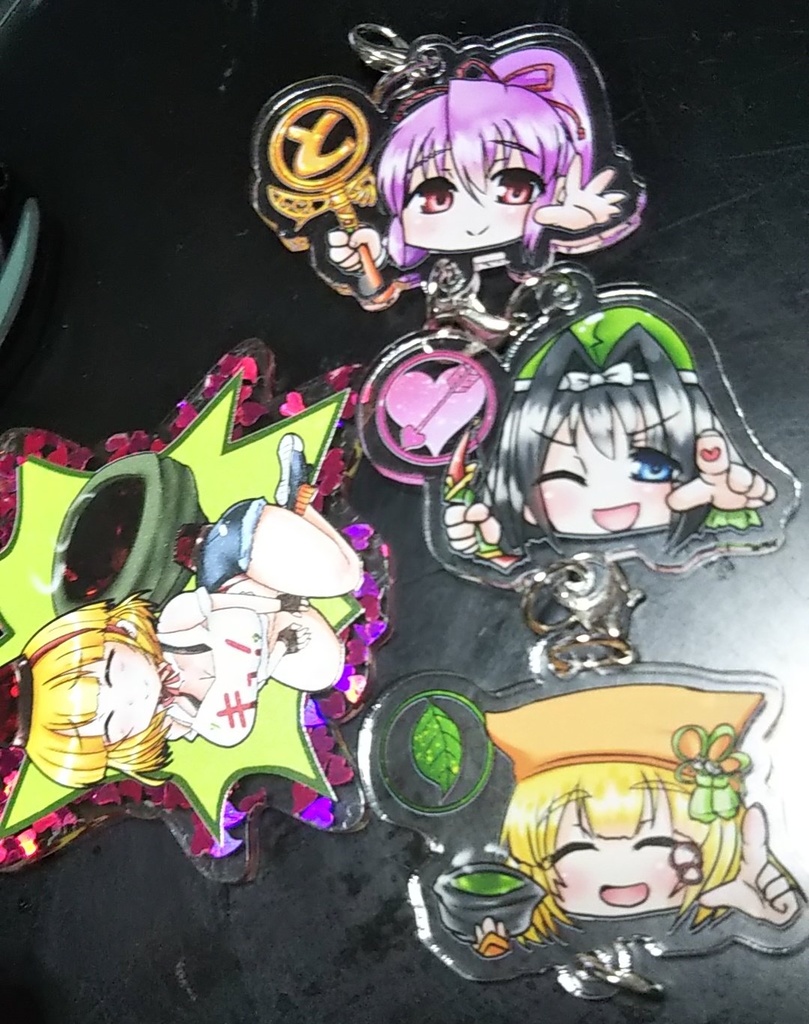 【C99】連結アクリルチャーム