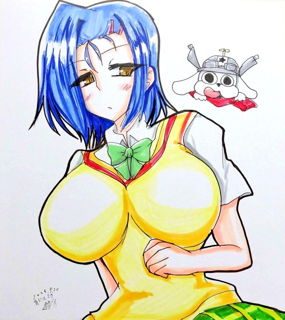 【大色紙】ケンシン（ToLOVEる制服）
