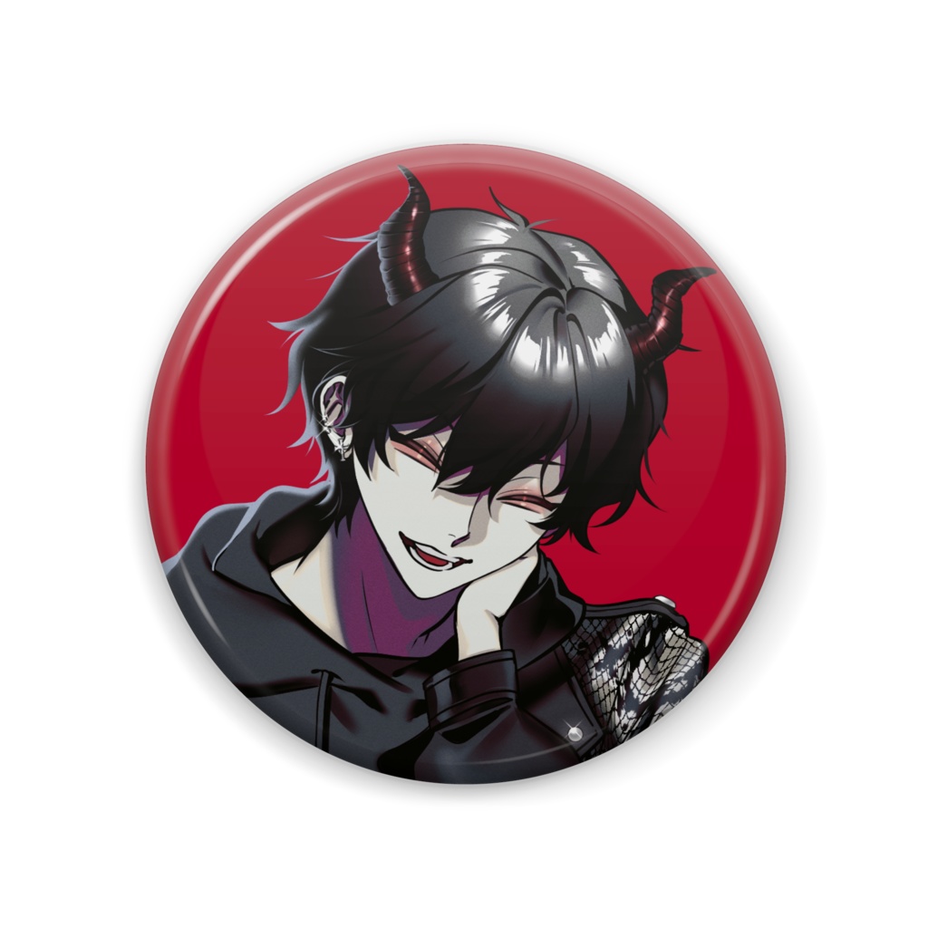 キービジュアル「笑顔」缶バッチ