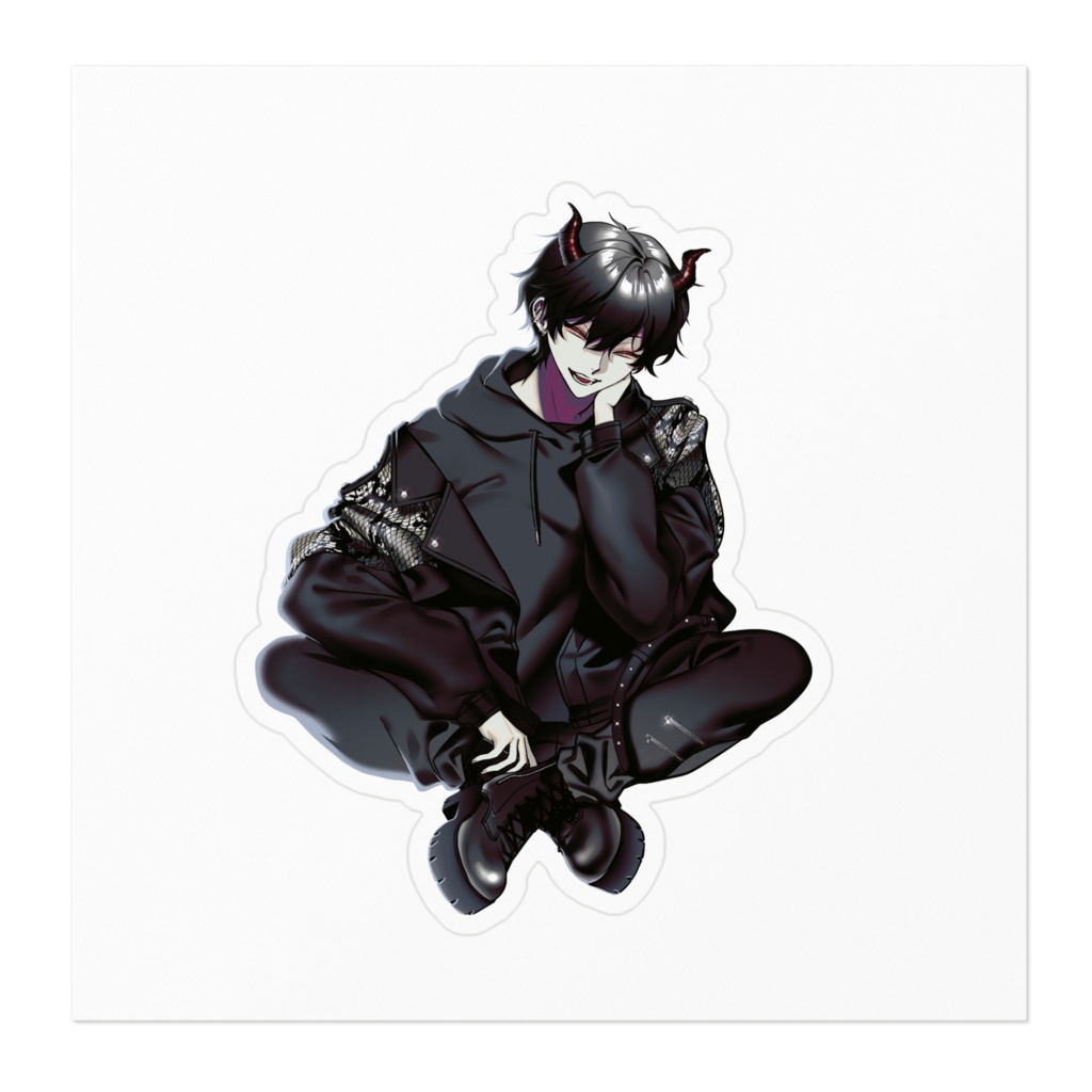 キービジュアル「笑顔」ステッカー