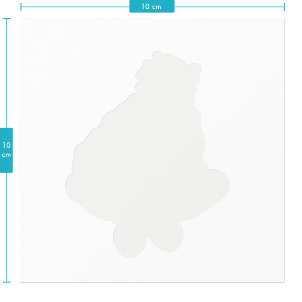 キービジュアル「ム」ステッカー
