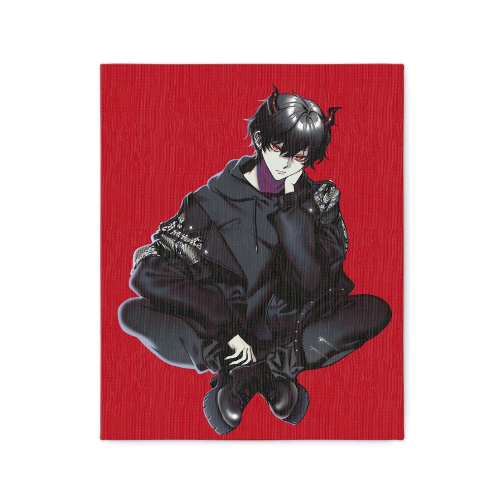 キービジュアル「ム」キャンバス