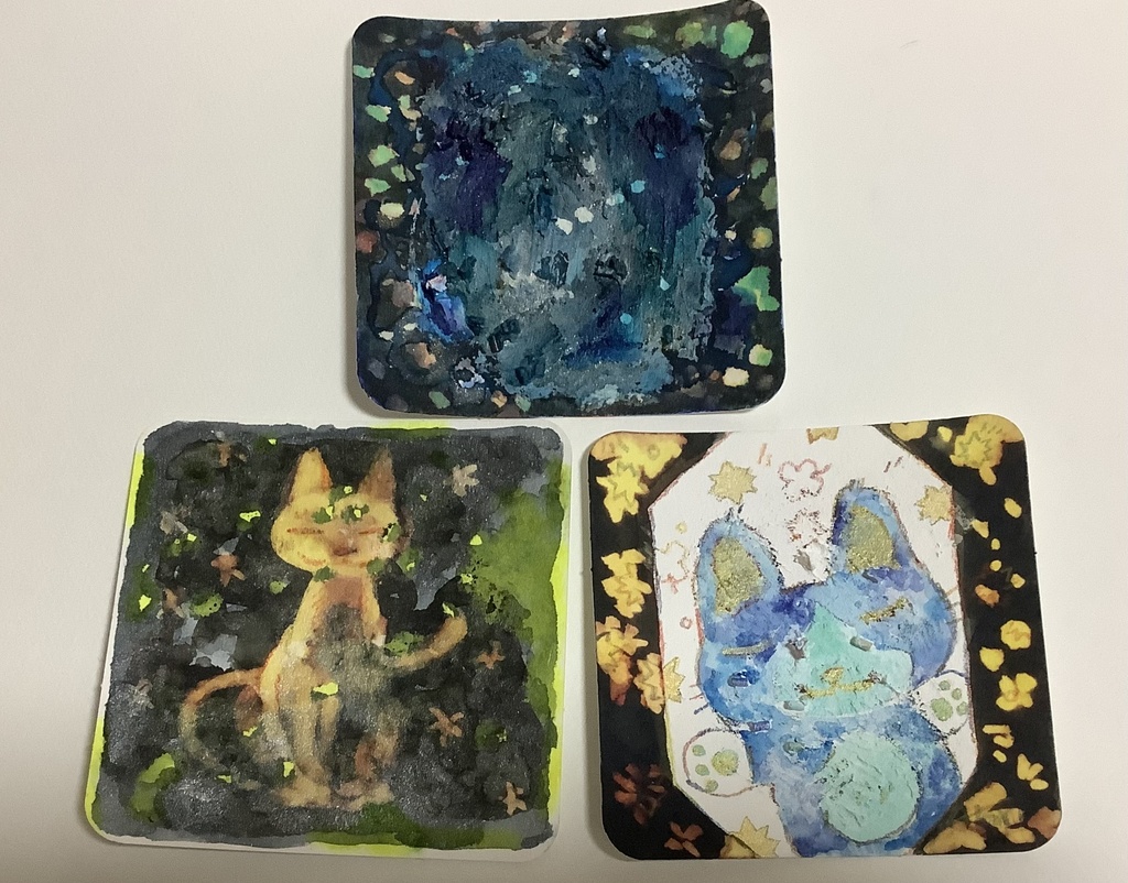 手のひらの宇宙と猫たち　