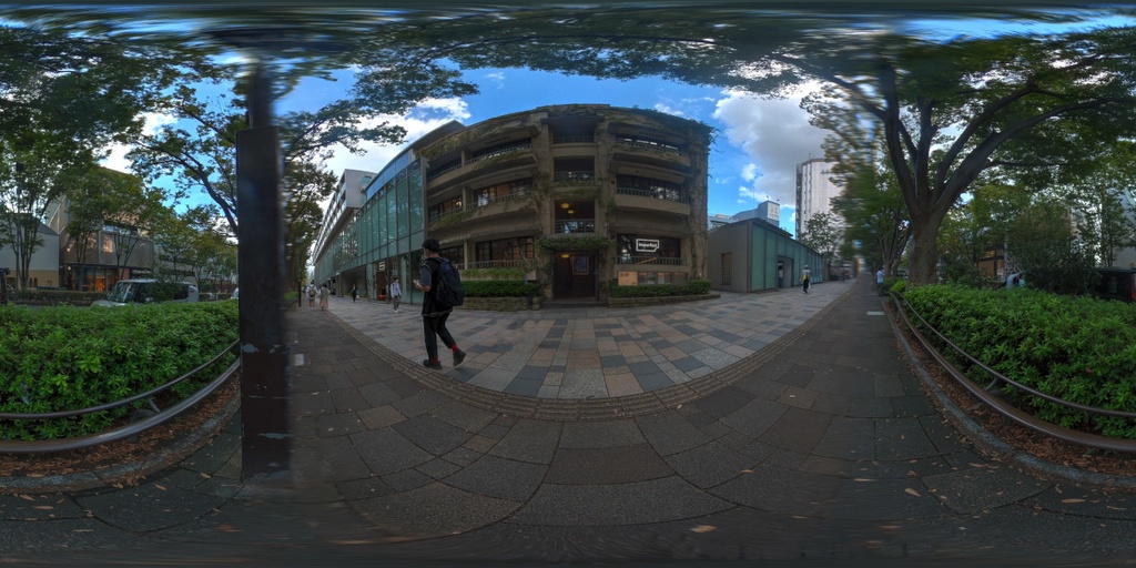 HDRI Omotesando (5+1 HDR)
