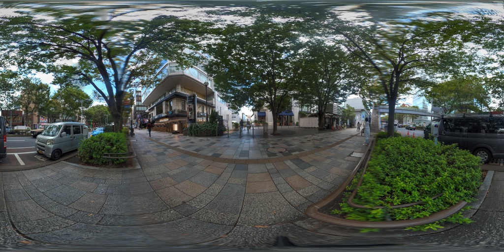 HDRI Omotesando (5+1 HDR)