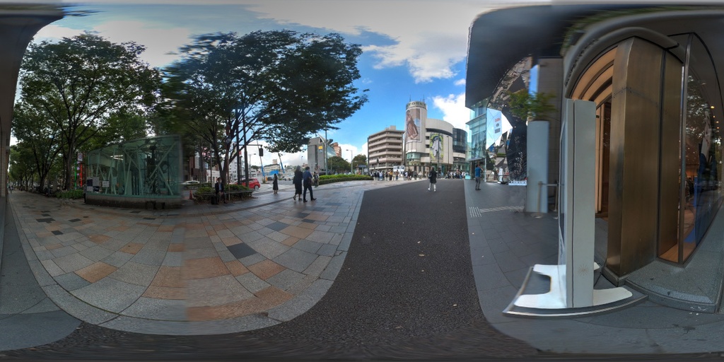 HDRI Omotesando (5+1 HDR)