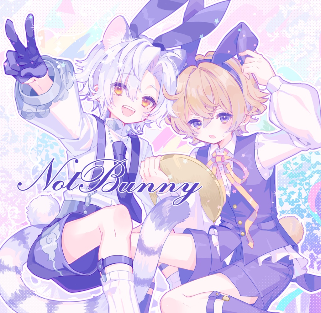 NotBunny👯‍♂️バニーボーイイラスト本