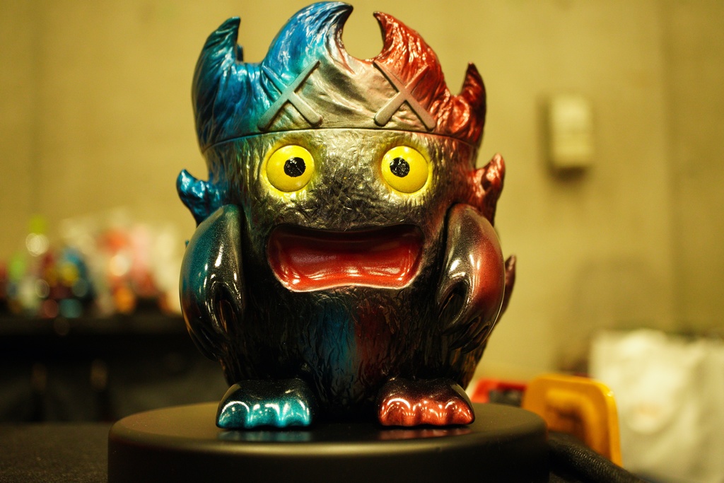 火炎獣（青・赤）