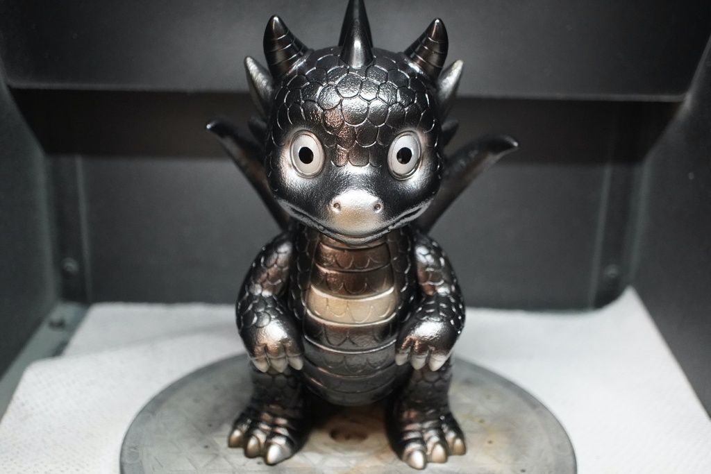 新作ソフビ、バーニック（熊カラー）