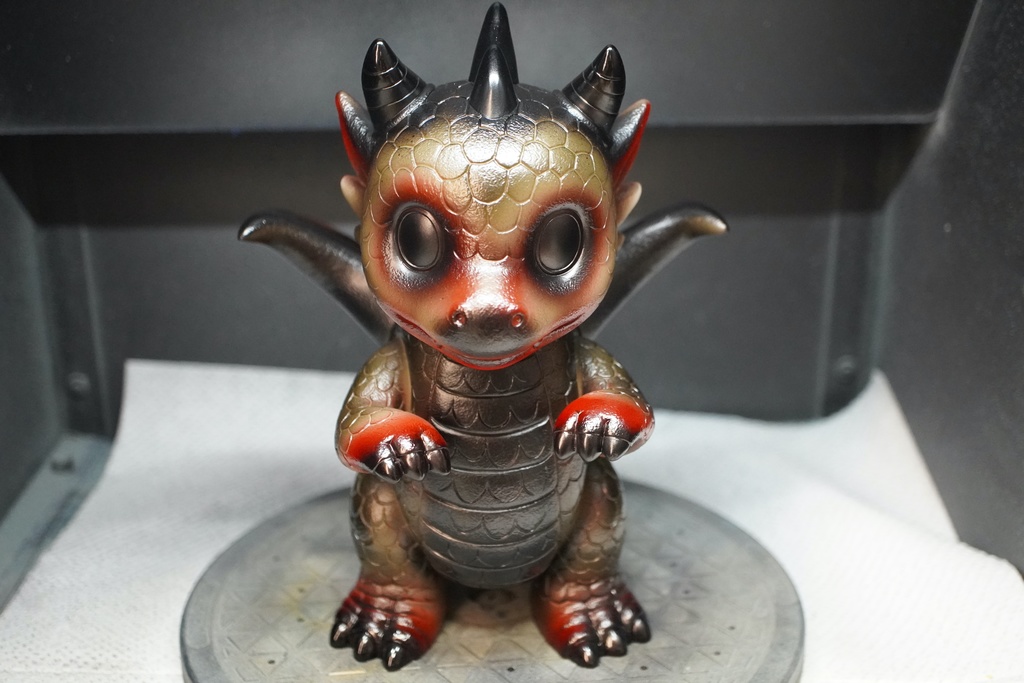 新作ソフビ、バーニック（Happy Halloween）蓄光ホラー