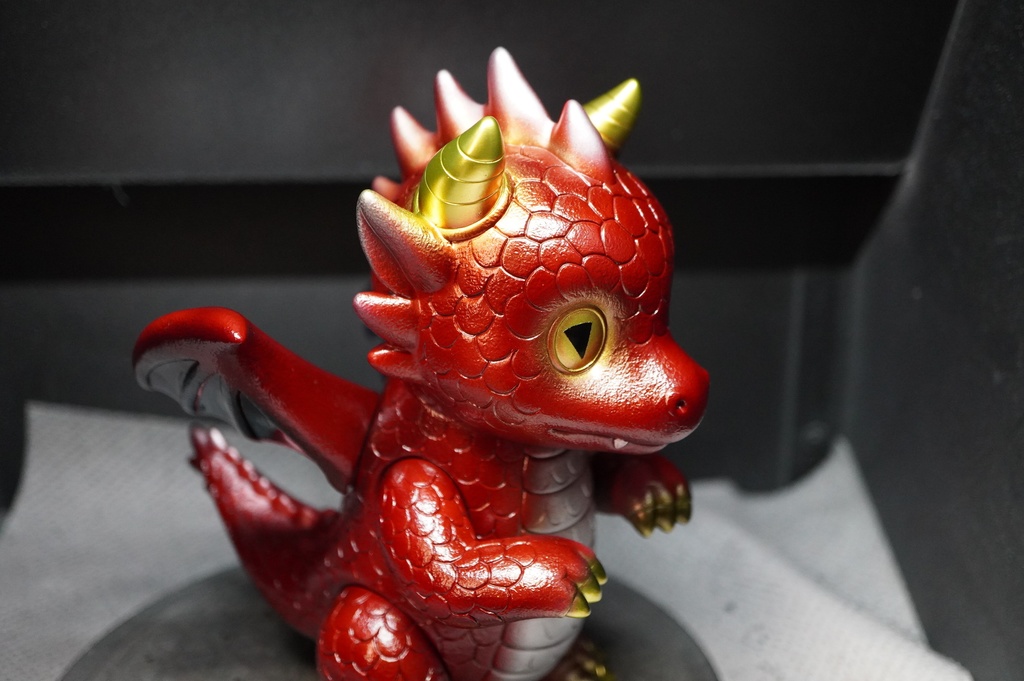 ソフビ フィギュア バーニック(レッドドラゴン)