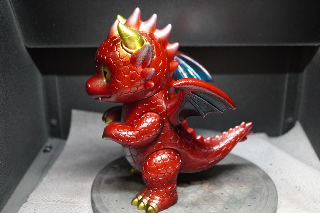 ソフビ フィギュア バーニック(レッドドラゴン)