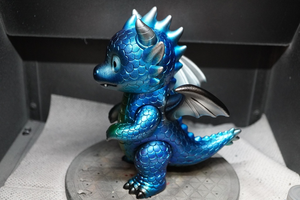 ソフビ フィギュア バーニック(ブルードラゴン)