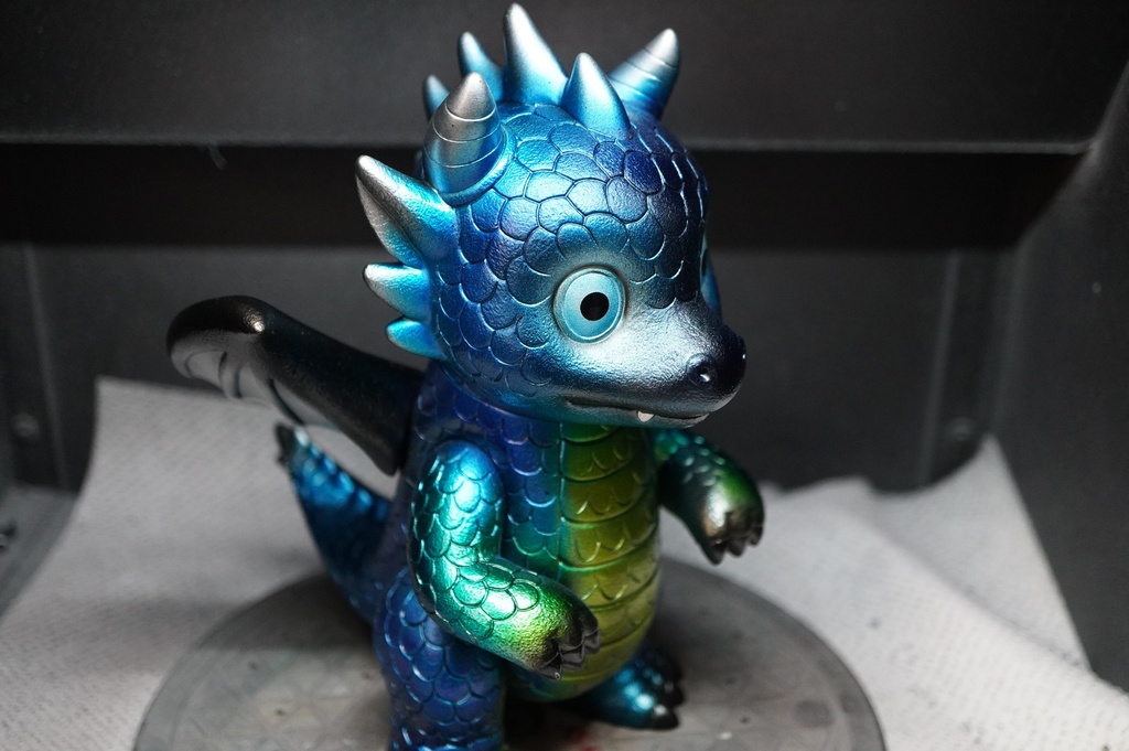 ソフビ フィギュア バーニック(ブルードラゴン)