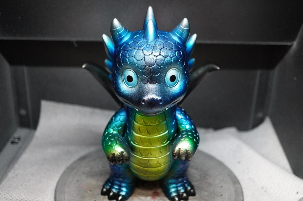 ソフビ フィギュア バーニック(ブルードラゴン)