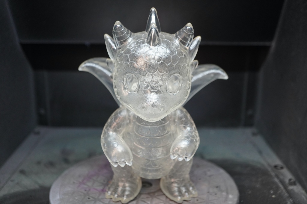 ソフビ　フィギュア　バーニック（クリア）