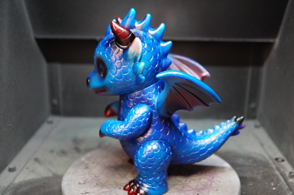 ソフビ フィギュア バーニック(ブルー)