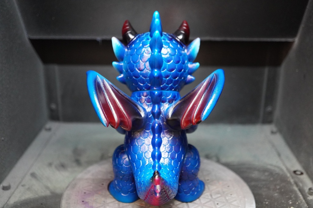 ソフビ フィギュア バーニック(ブルー)