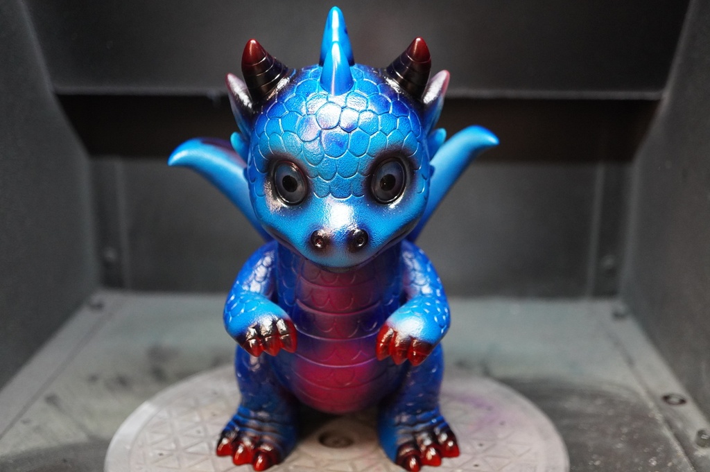 ソフビ フィギュア バーニック(ブルー)