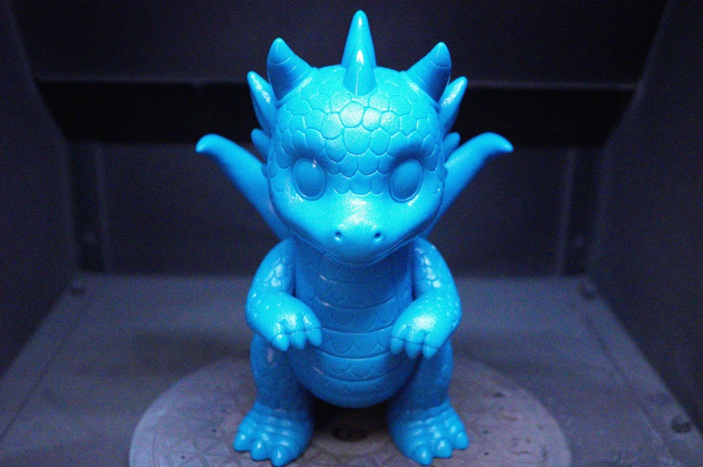 ソフビ　バーニック（スカイブルー）世界限定１０体