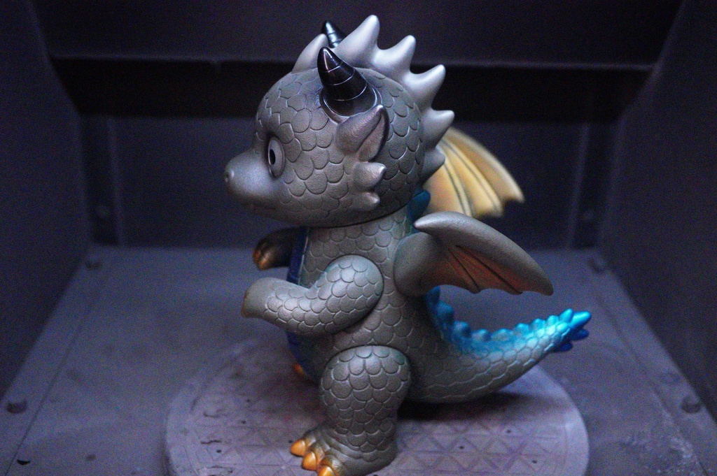 ソフビ バーニック(カーキ)1点もの