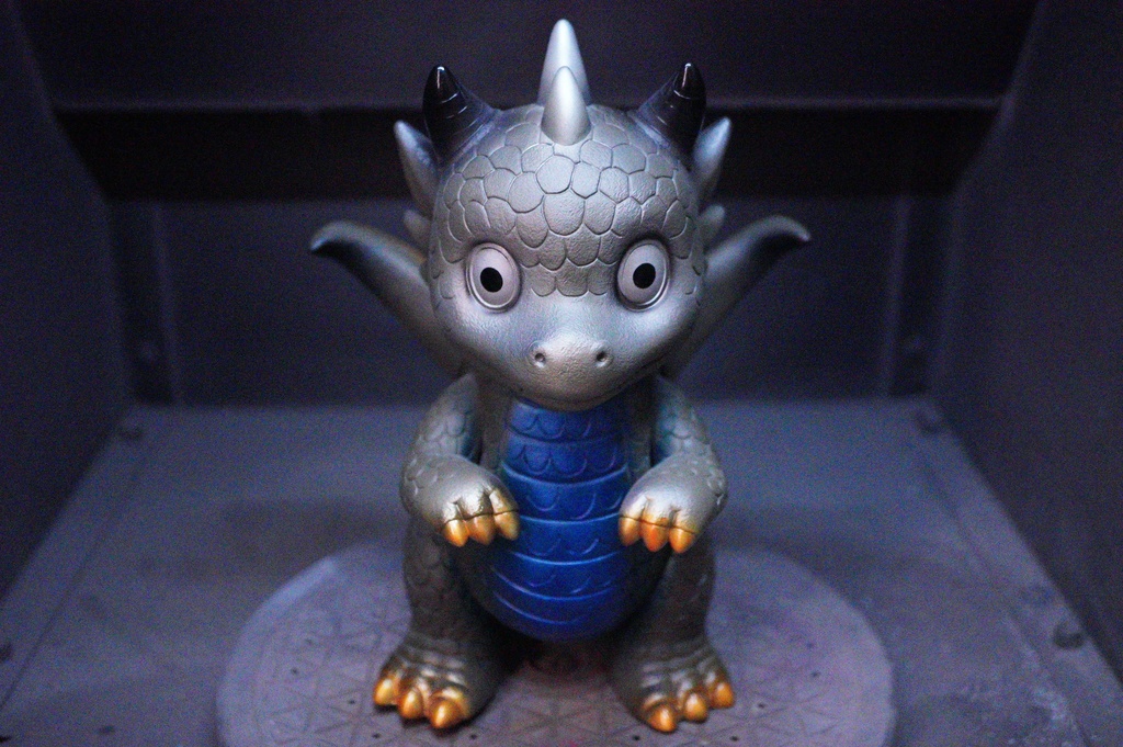 ソフビ バーニック(カーキ)1点もの