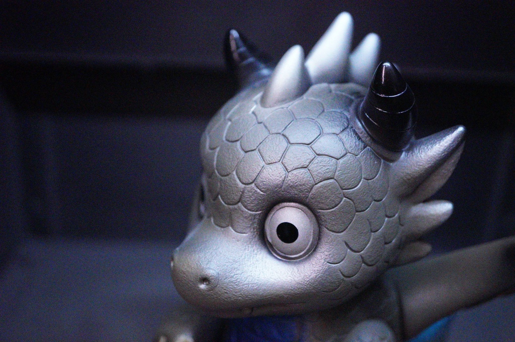 ソフビ バーニック(カーキ)1点もの