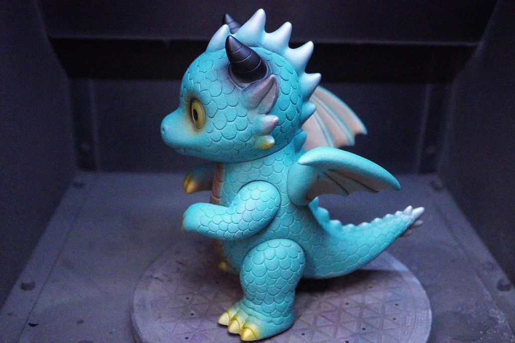 ソフビ バーニック(エメラルド)