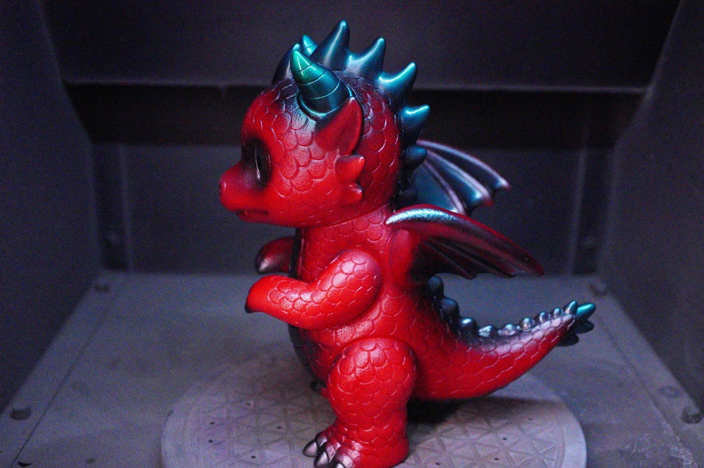 ソフビ バーニック(レッド)